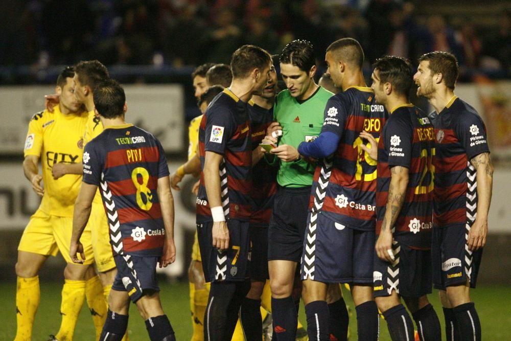 Llagostera-Girona: Les imatges del derbi