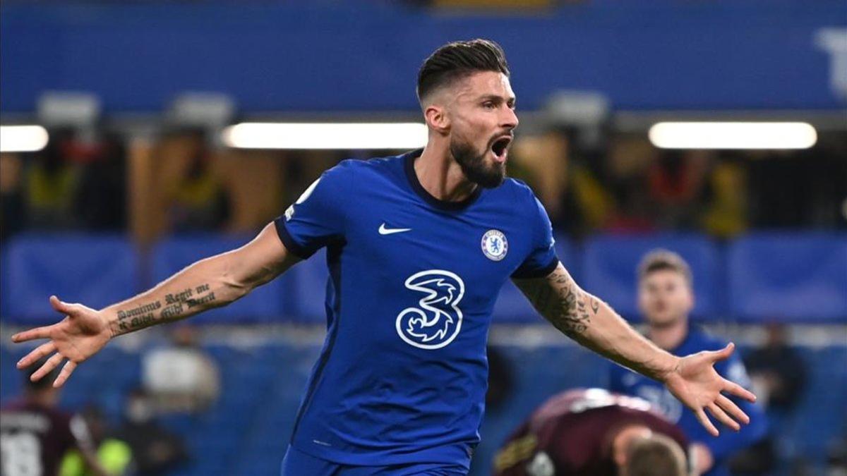 Esta temporada, Giroud ha marcado 7 goles en 12 partidos en todas las competiciones