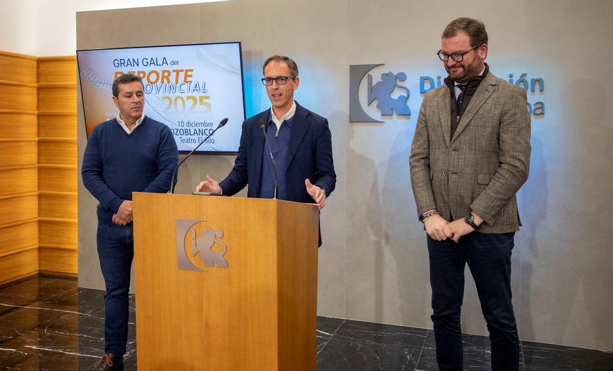 Presentación de la gala del deporte provincial.