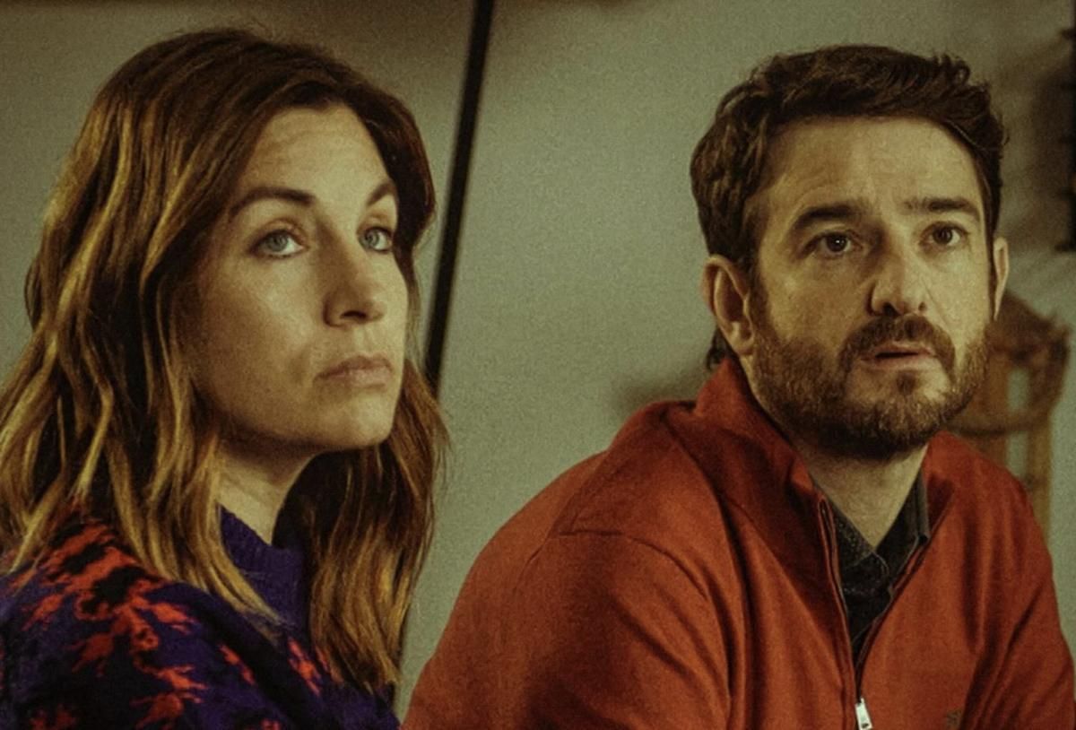 Leire Martínez en uno de los carteles de promoción de 'Desaparecido'