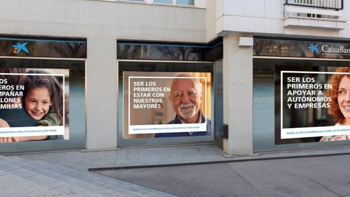 Campaña de CaixaBank tras su fusión con Bankia
