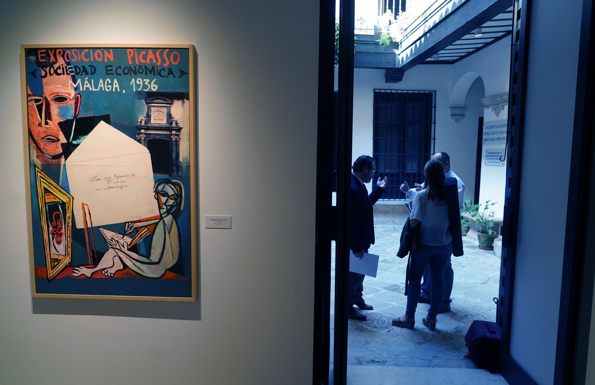La exposición 'Picasso. Sociedad Económica, Málaga 1936', en imágenes.