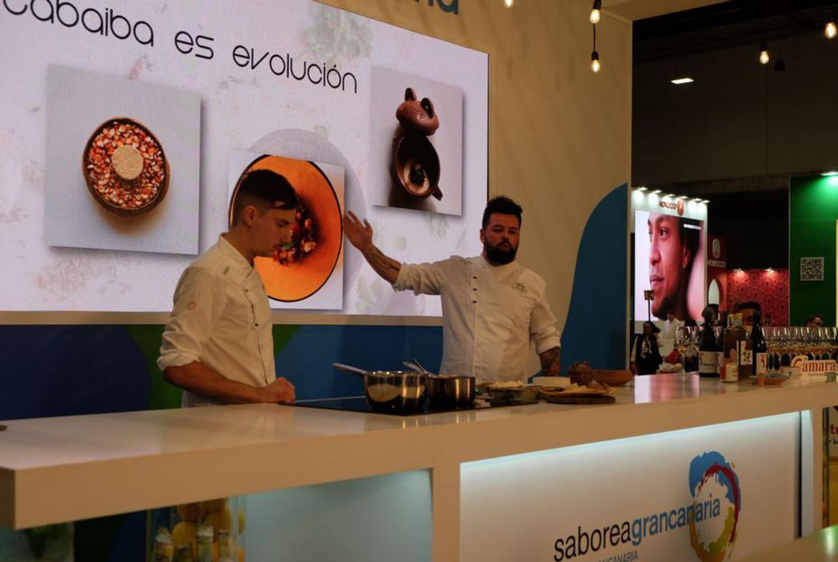 Abraham Ortega y Aser Martín durante una presentación. | | LP/DLP