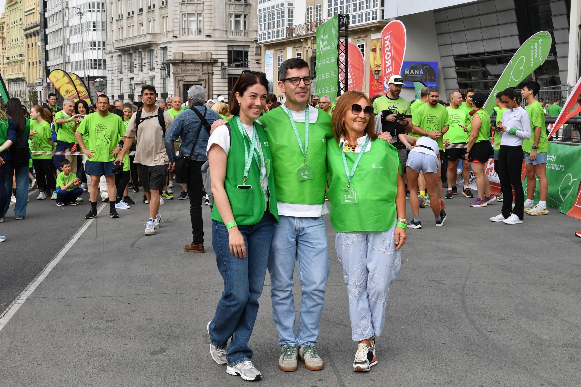 A Coruña caminó contra el cáncer