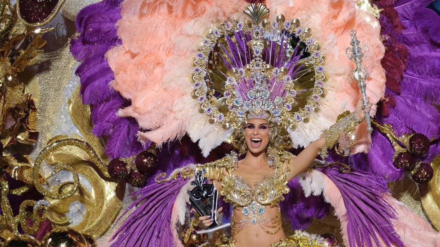 Katia Gutiérrez, de ‘tesoro’ griego a Reina del Carnaval de Las Palmas de Gran Canaria