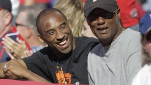 Joe Bryant y Kobe Bryant