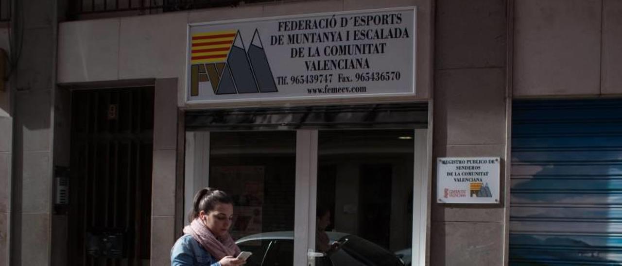 Imagen de la sede de la Federación Valenciana ubicada en Elche.