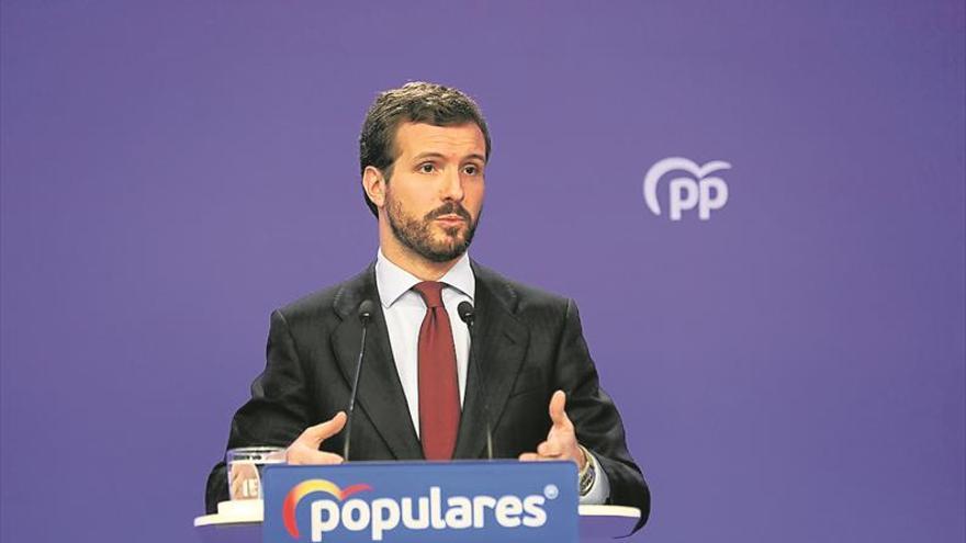 La Junta Electoral exime por ahora a Casado por su tuit de Junqueras