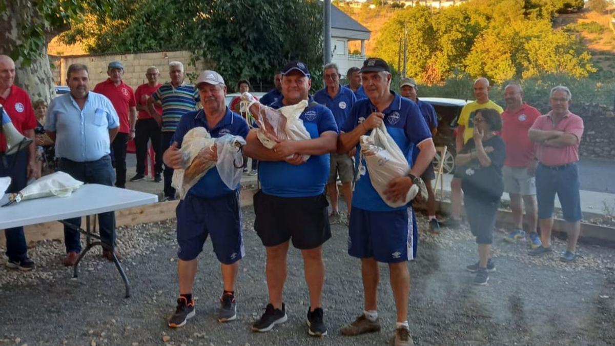 El Clube Petanca Bandeira lo gana todo en O Barco de Valdeorras