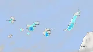 La Aemet advierte de cielos nubosos y lluvias este jueves en Tenerife