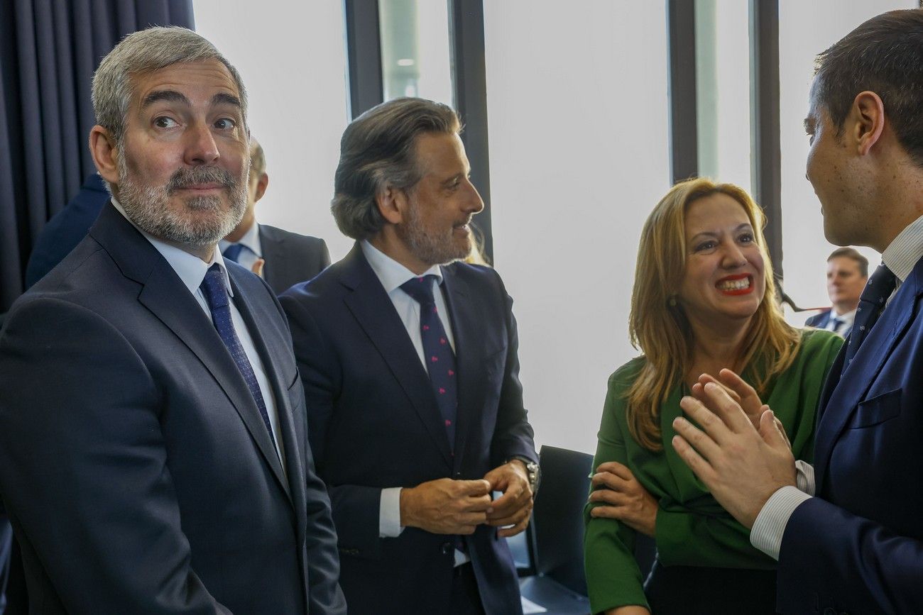 Presentación de la nueva ruta de Binter entre Canarias y Madrid