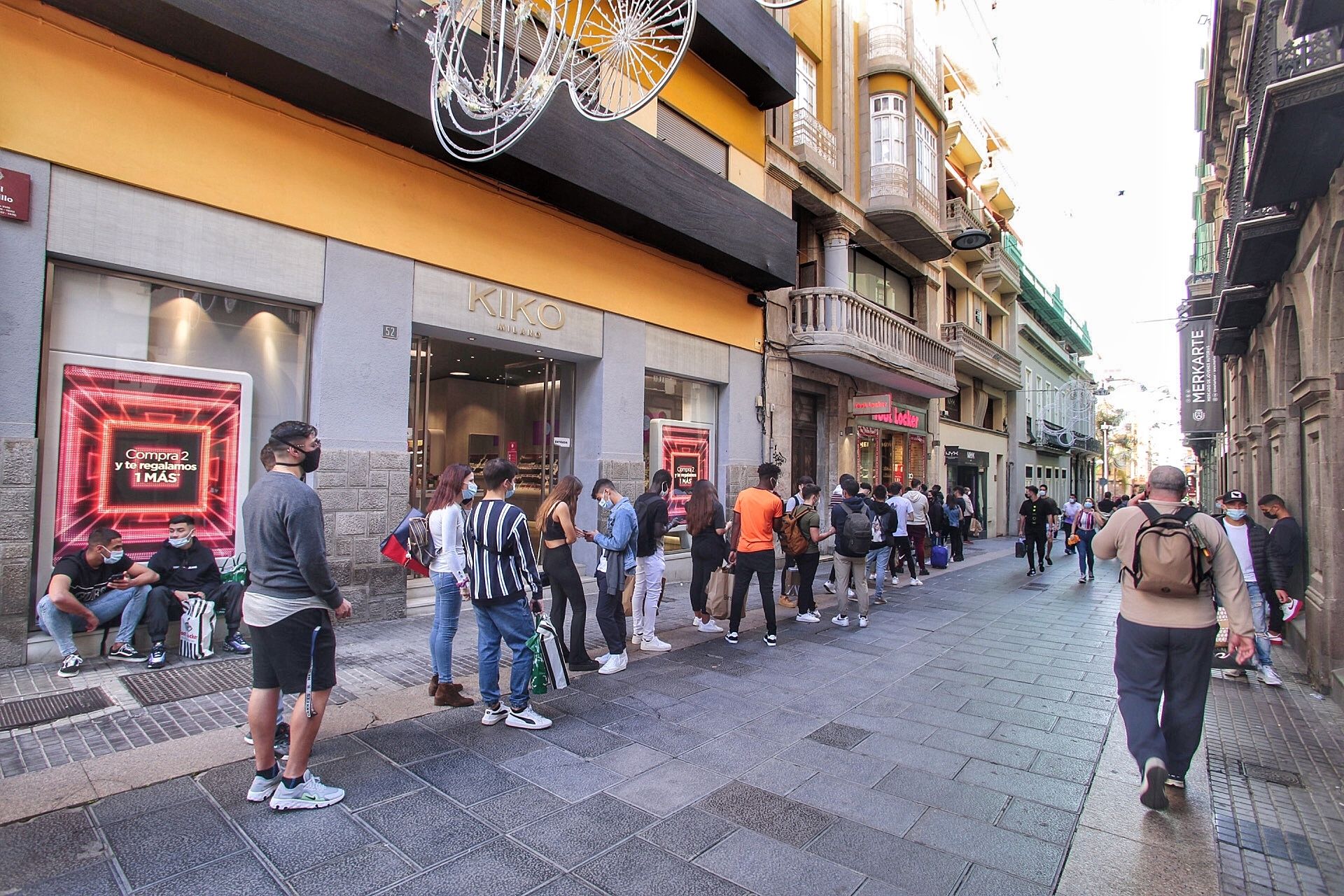 Primer día de rebajas en Santa Cruz de Tenerife