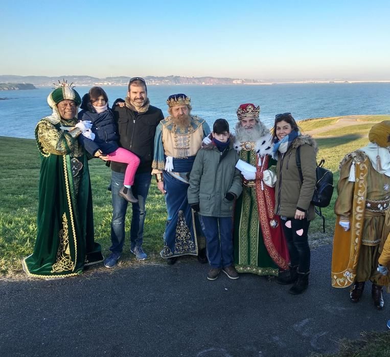 Los Reyes Magos ya están en Gijón