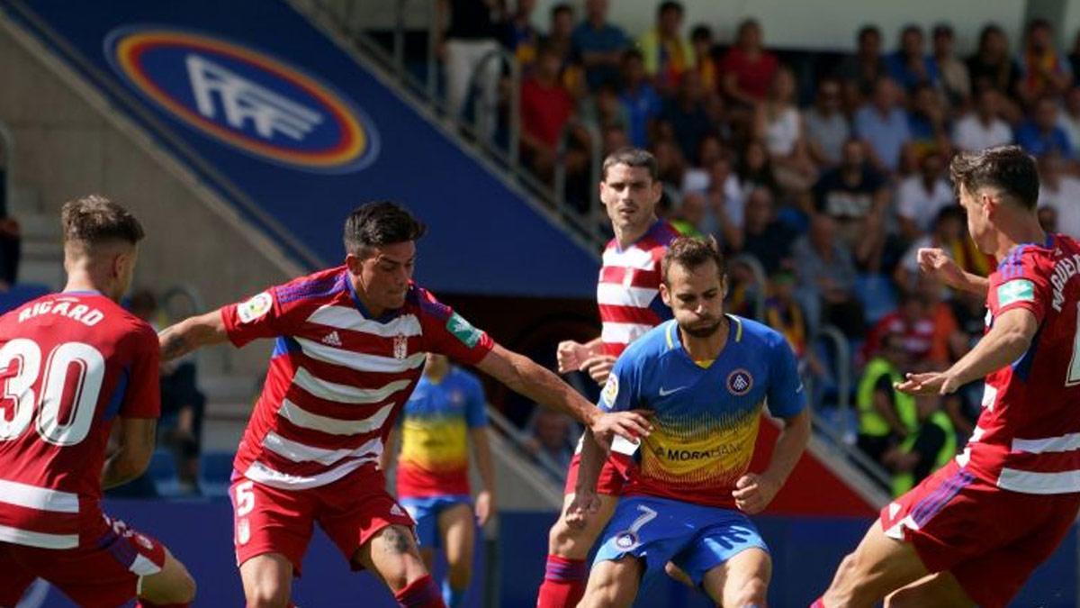 Resumen, goles y highlights del Andorra 1 - 0 Granada de la jornada 4 de LaLiga Smartbank