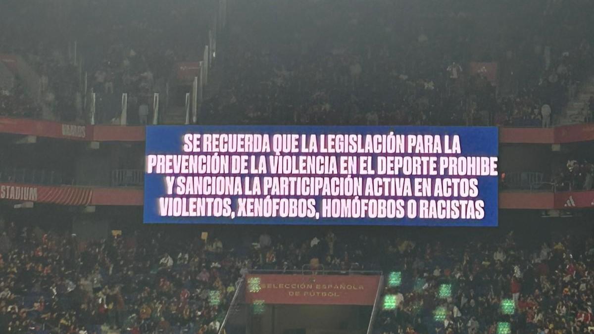 El mensaje del vídeomarcador de Cornellà