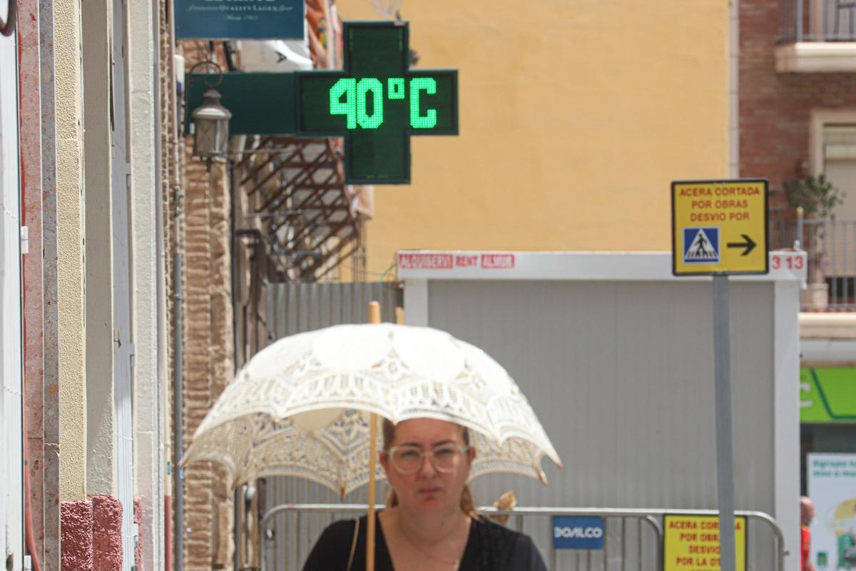 Orihuela alcanza 3.600 horas de insolación, con picos de hasta 40 grados en verano