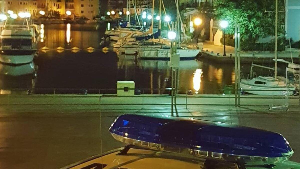 La imagen publicada en Twitter por la Policía Local