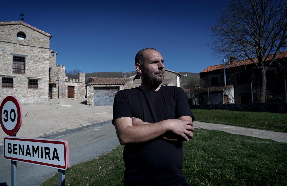 Benamira, el pueblo de Soria donde vive Fernando del Amo.