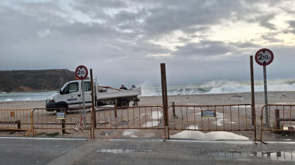 Tramo de primera línea en el que a partir de ahora se impide aparcar