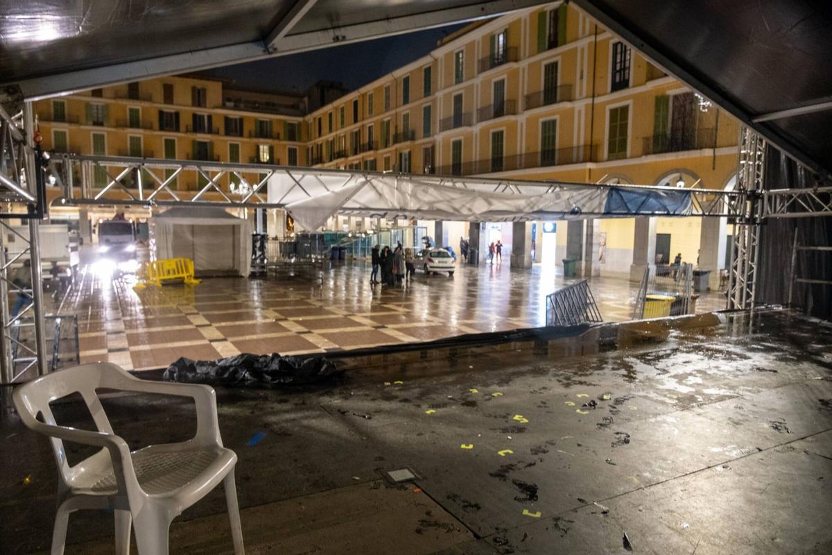 Nach Absage aller Events zu Sant Sebastià: So trotzten Bruderschaften und Anhänger des alternativen Stadtfests dem Regen