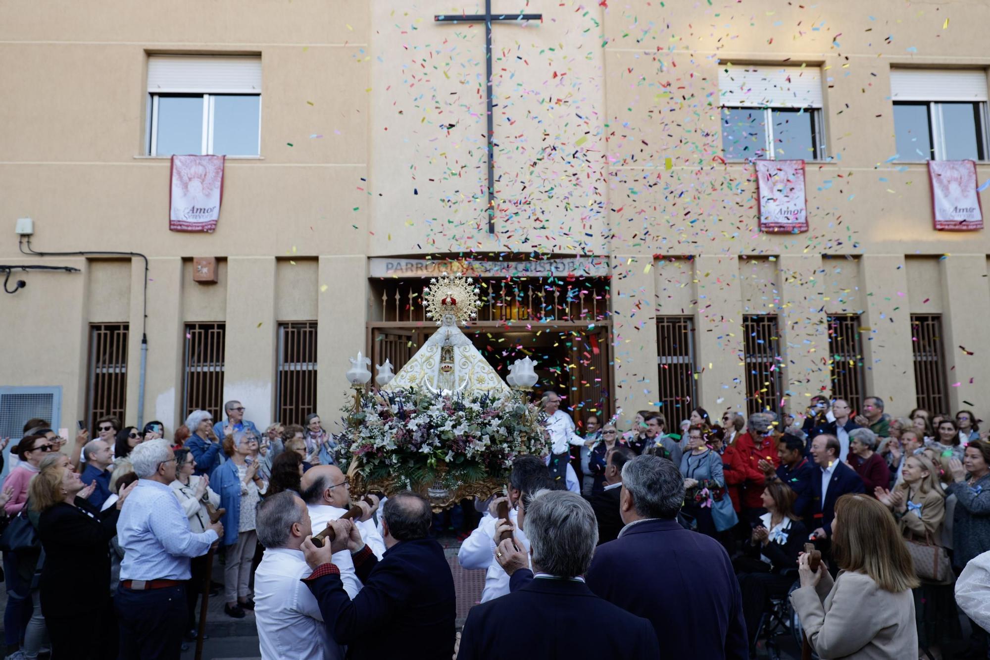 La parroquia de San Cristóbal de Castelló festeja a la Virgen de Lledó