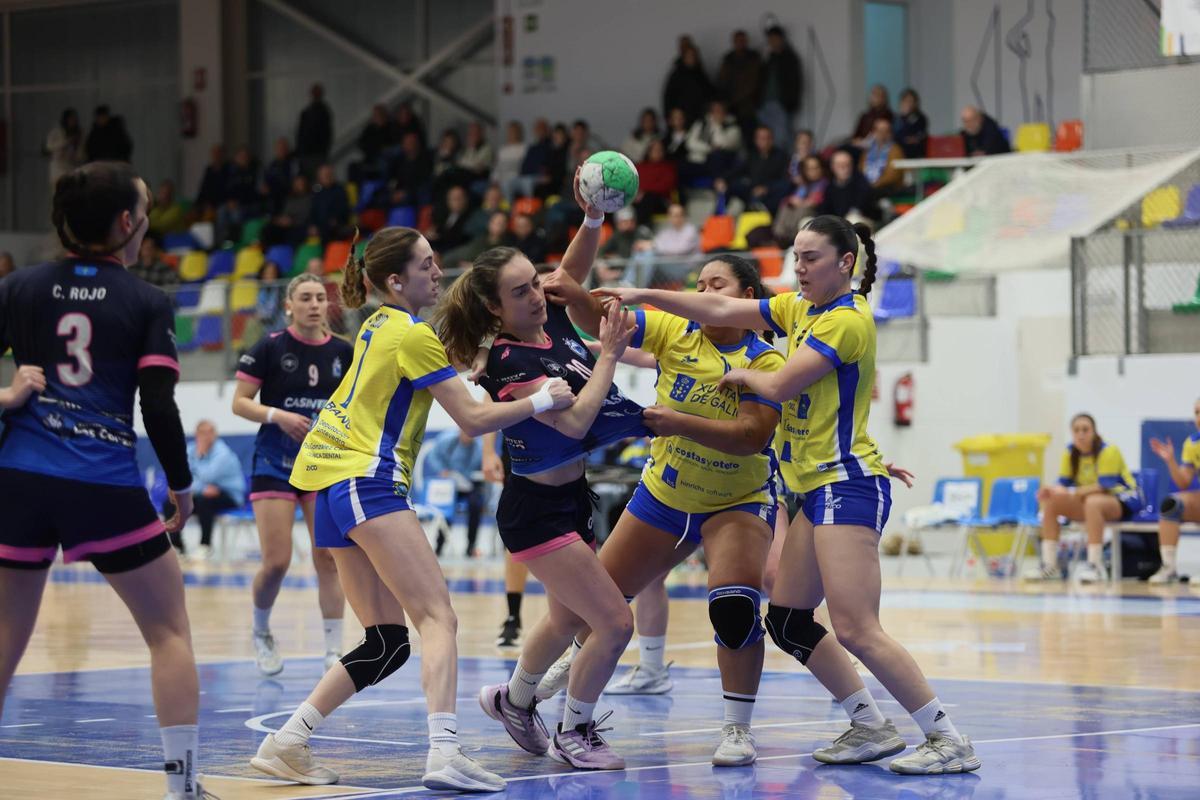 Un partido anterior del Carballal.