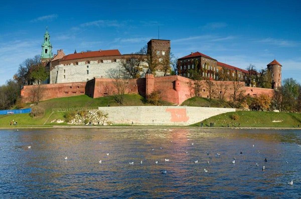 Castillo de Wawel desde el Vístula.