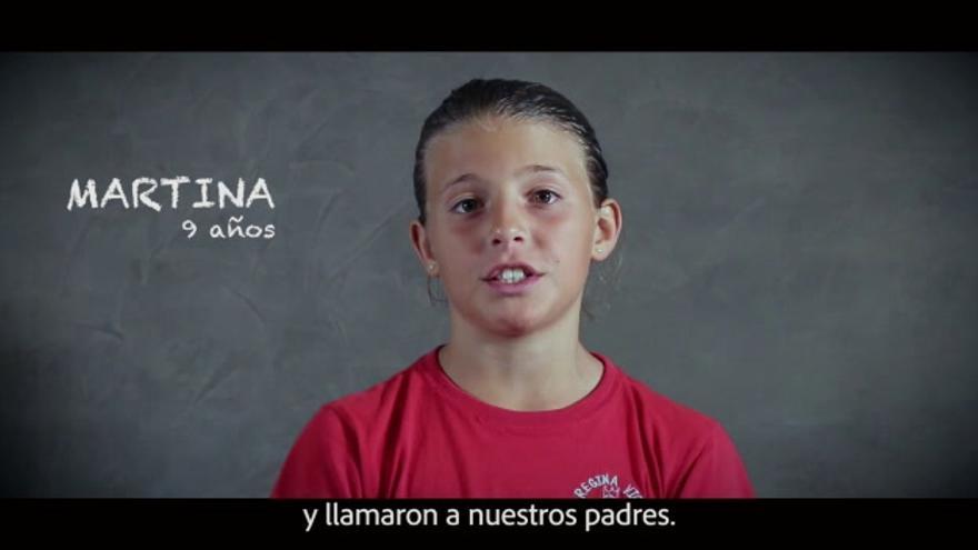 El último vídeo reivindicativo del colegio Regina Violant