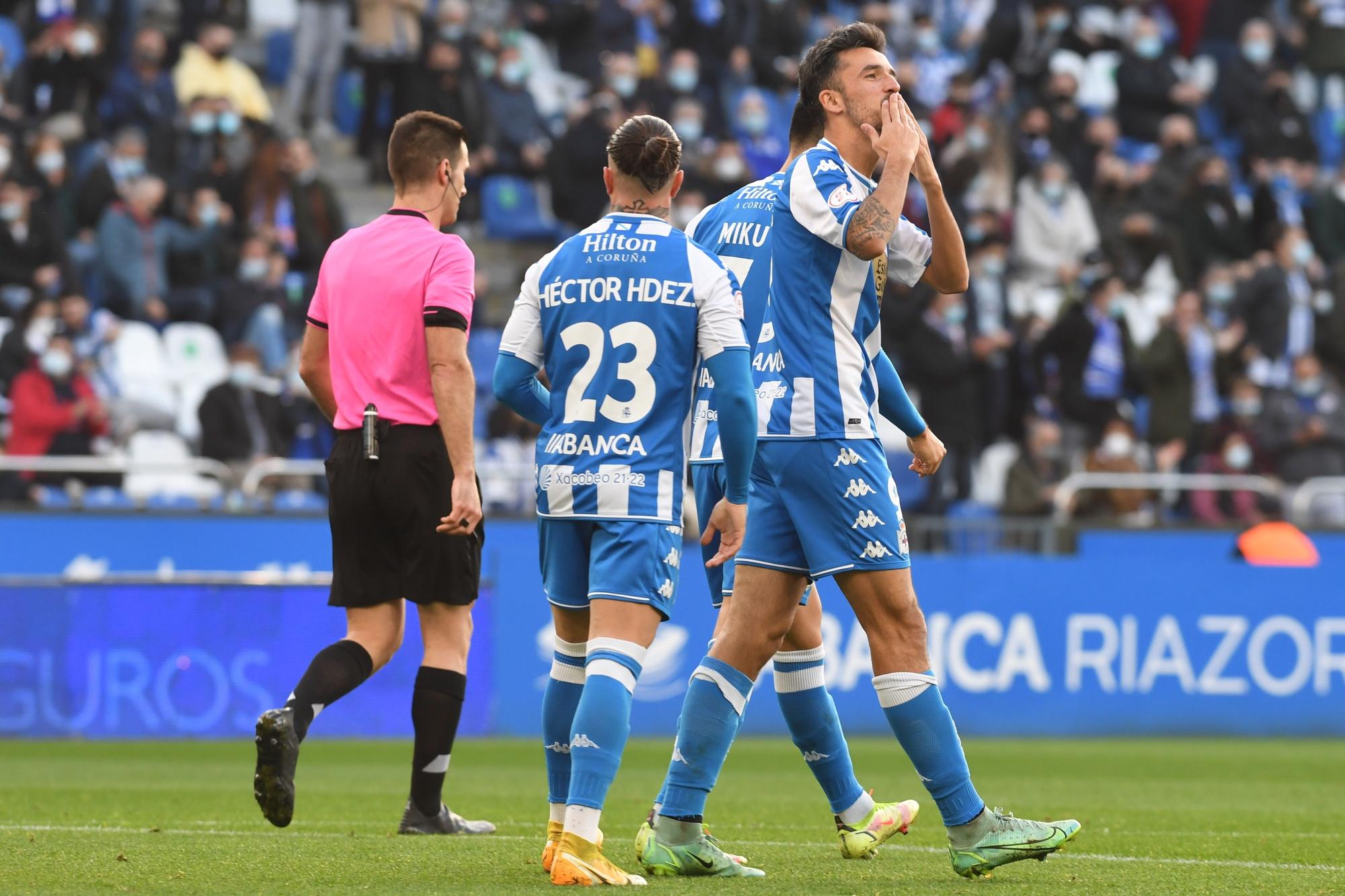 El Dépor le gana 3-0 al Valladolid Promesas