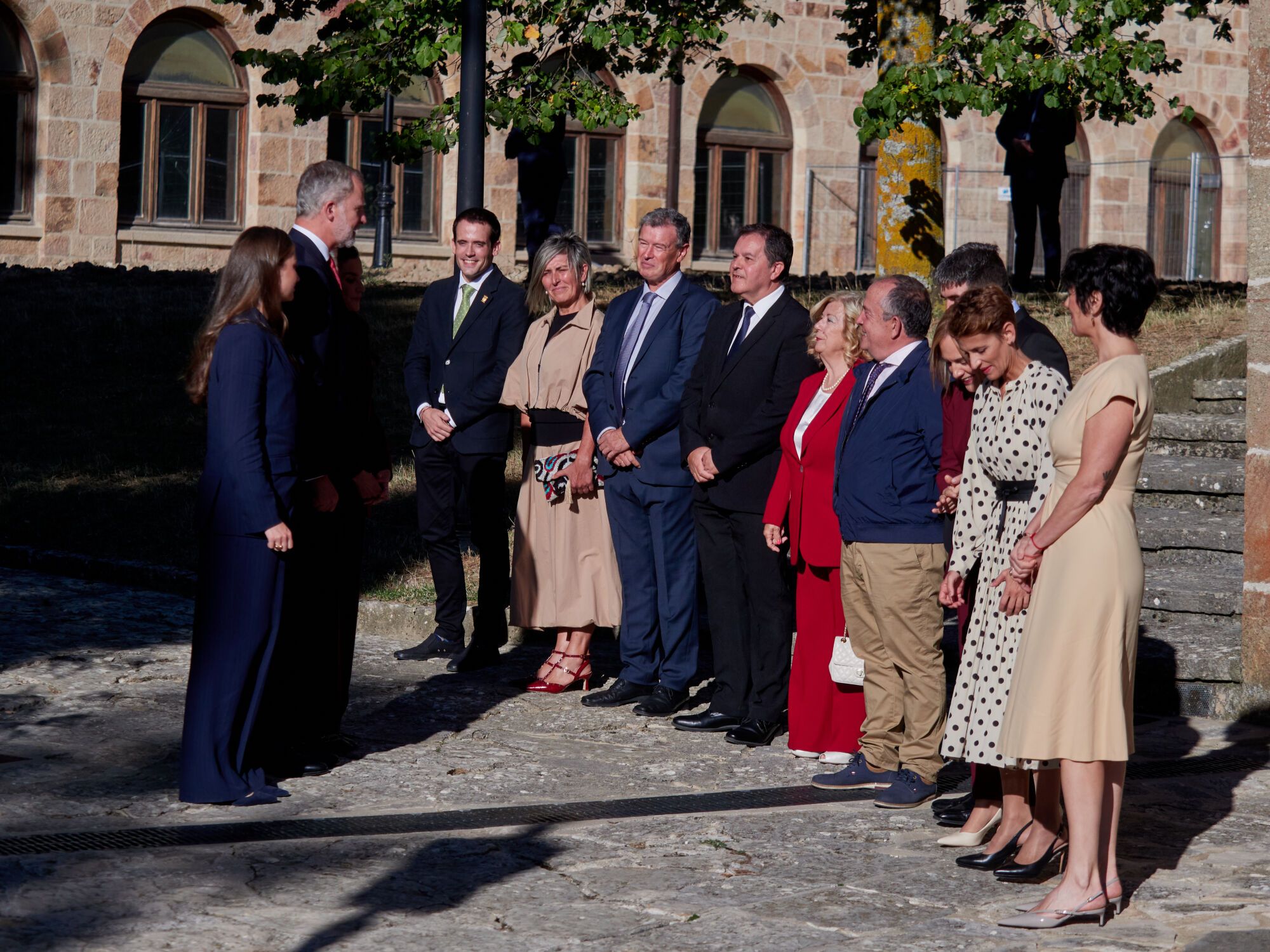 EN IMÁGENES: Leonor se da un baño de multitudes en su estreno como Princesa de Viana