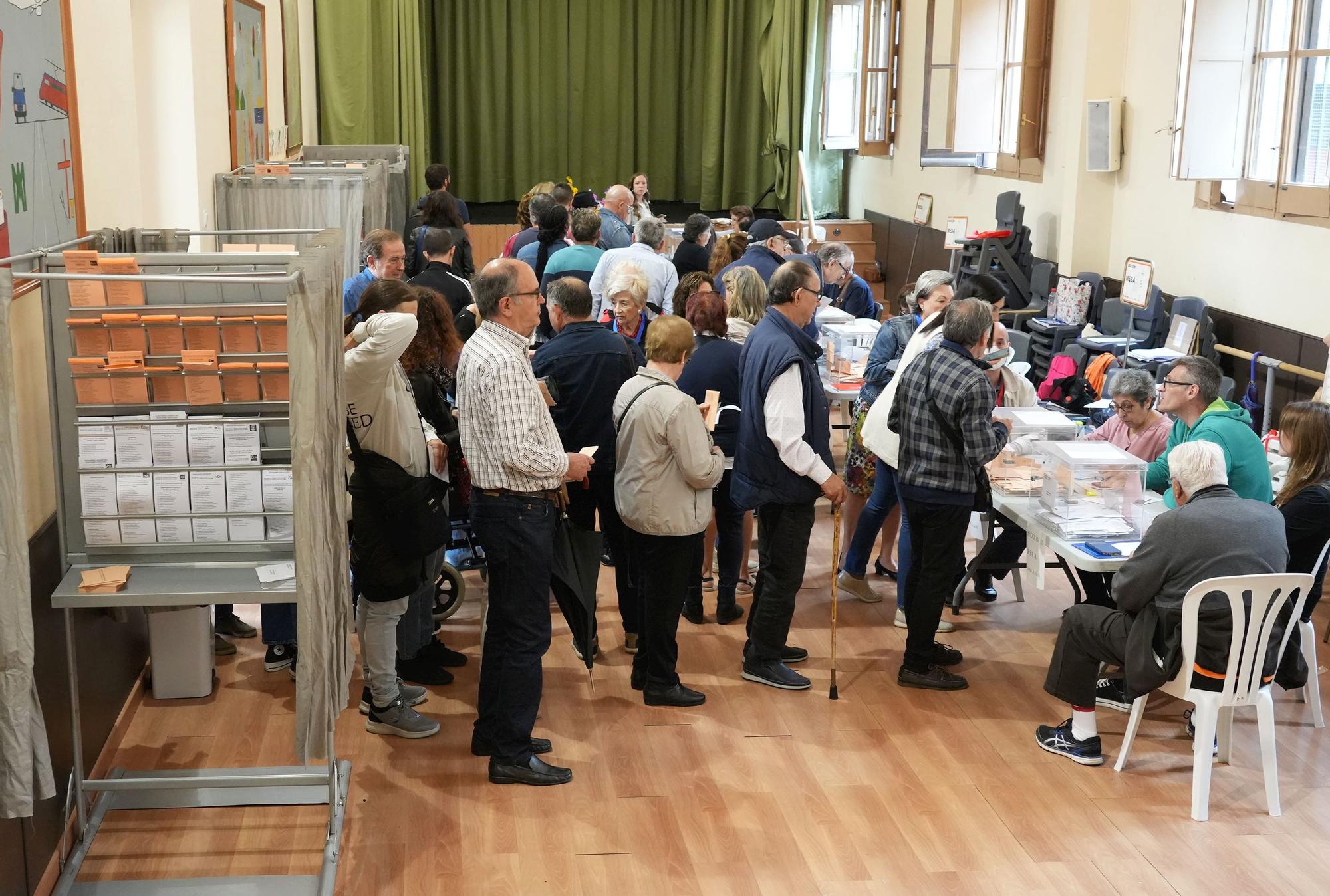 Las imágenes de la jornada electoral del 28M en Castellón