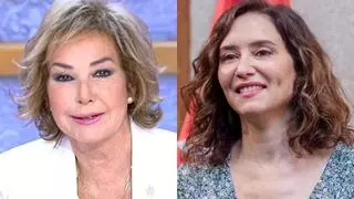 Ana Rosa se deshace en halagos hacia Ayuso: "Es una gran amiga y en muchos momentos me lo ha demostrado"