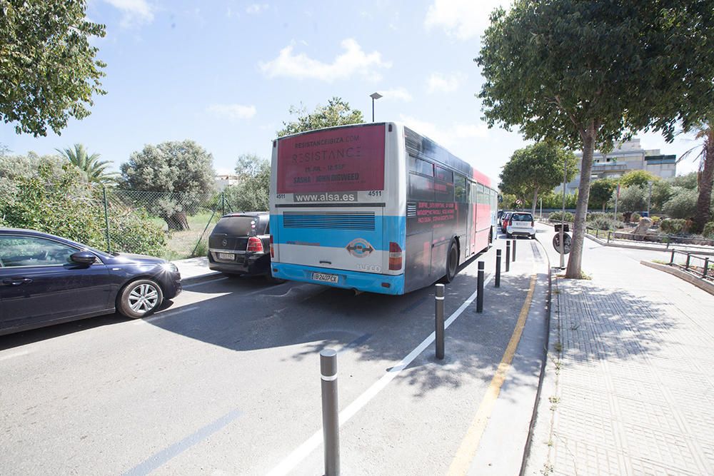 El bus vuelve al ambulatorio de es Viver.