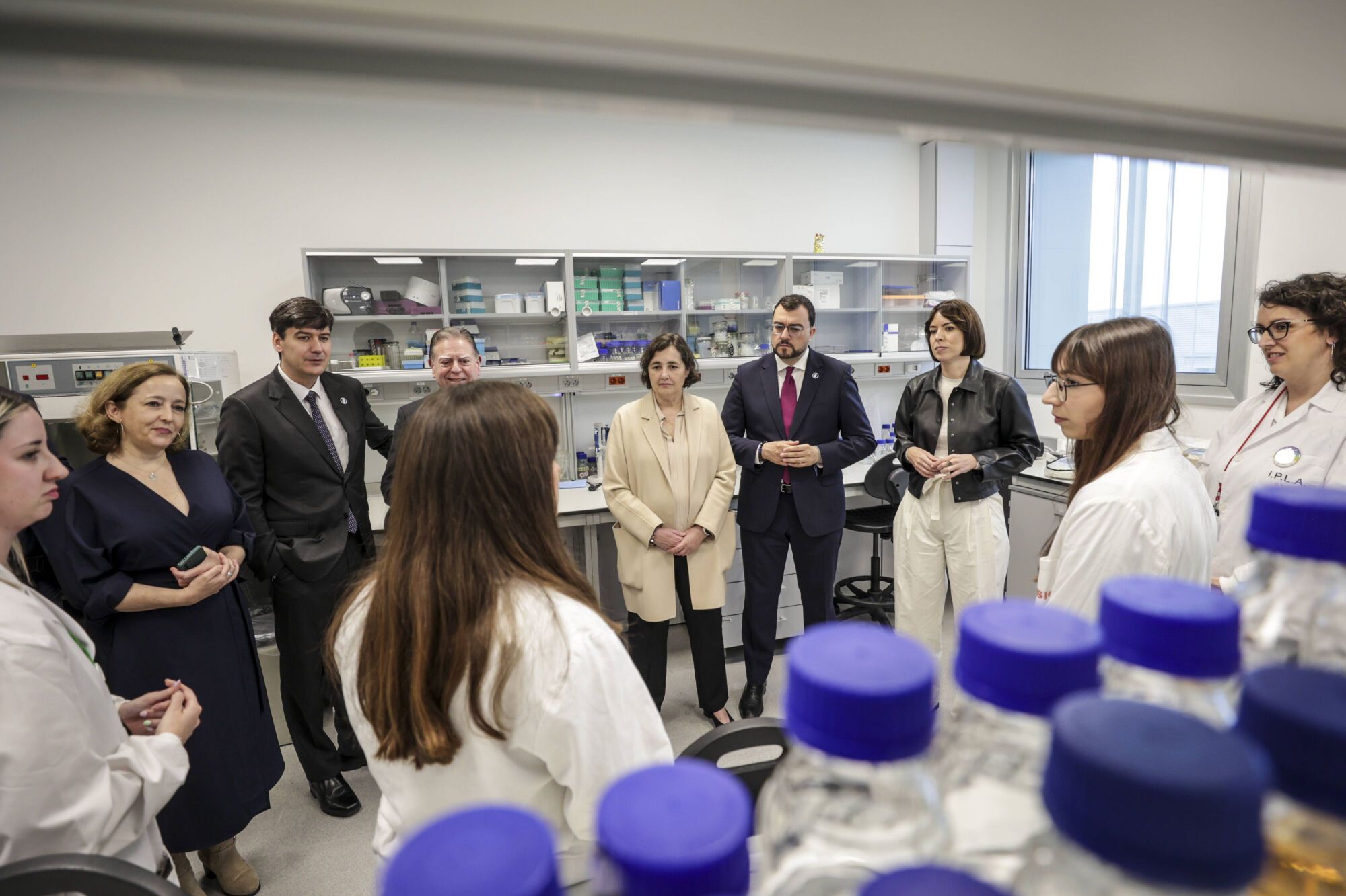 Así es la nueva sede del Instituto de Productos Lácteos de Asturias (IPLA) en Oviedo.