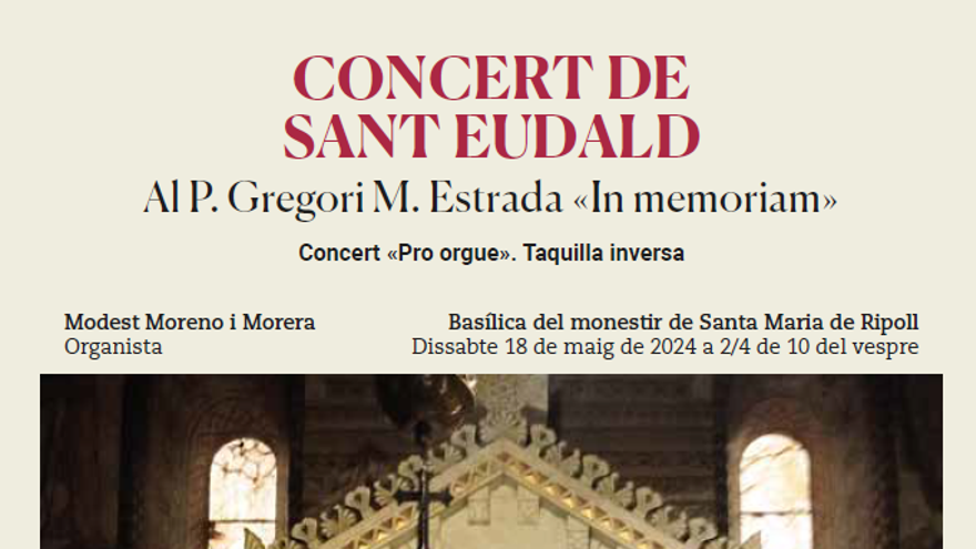 Concert dorgue de Sant Eudald