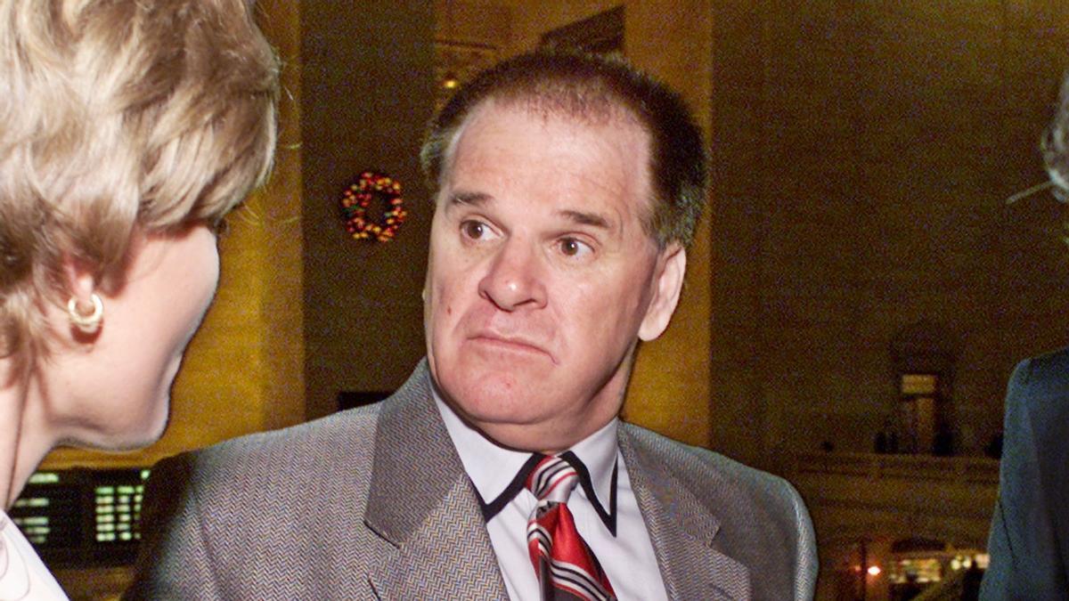 Pete Rose, leyenda del béisbol, en 1999.