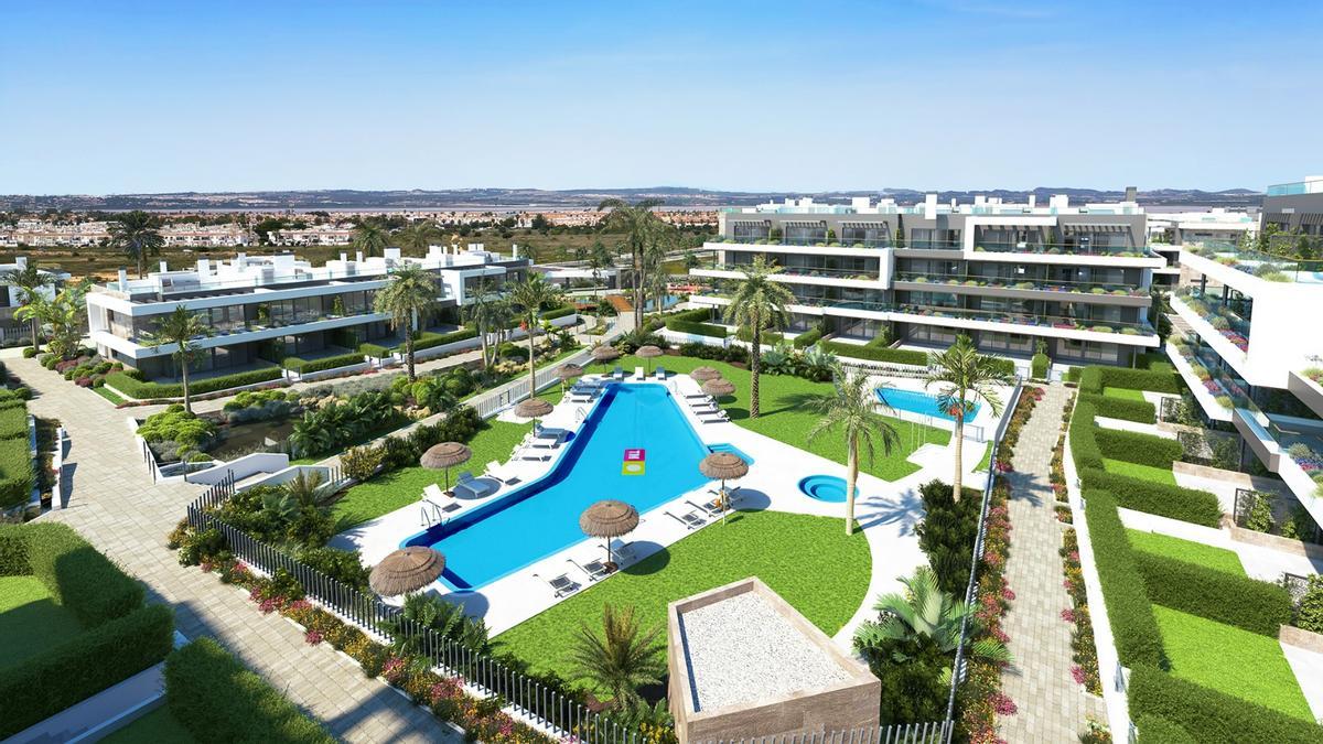 Uno de los proyectos residenciales de TM Grupo Inmobiliario.