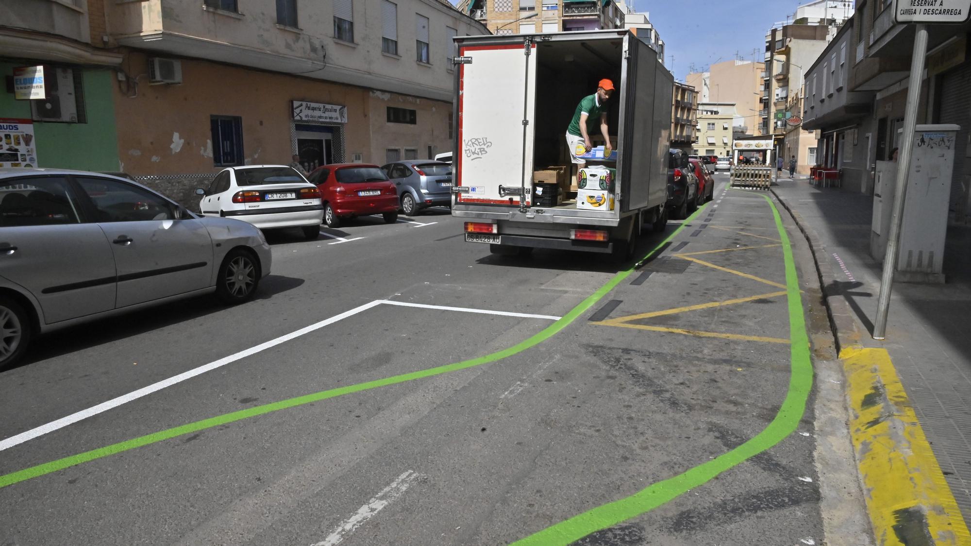 El trazado sinuoso del carril bici de Burriana del que todo el mundo habla