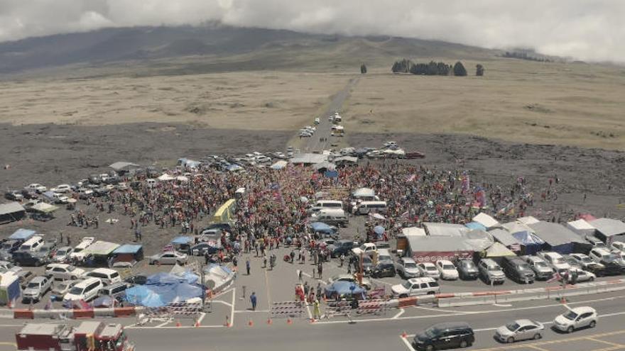 Acceder con seguridad a la cima de Mauna Kea está resultando el principal inconveniente para los promotores del TMT en Hawái.