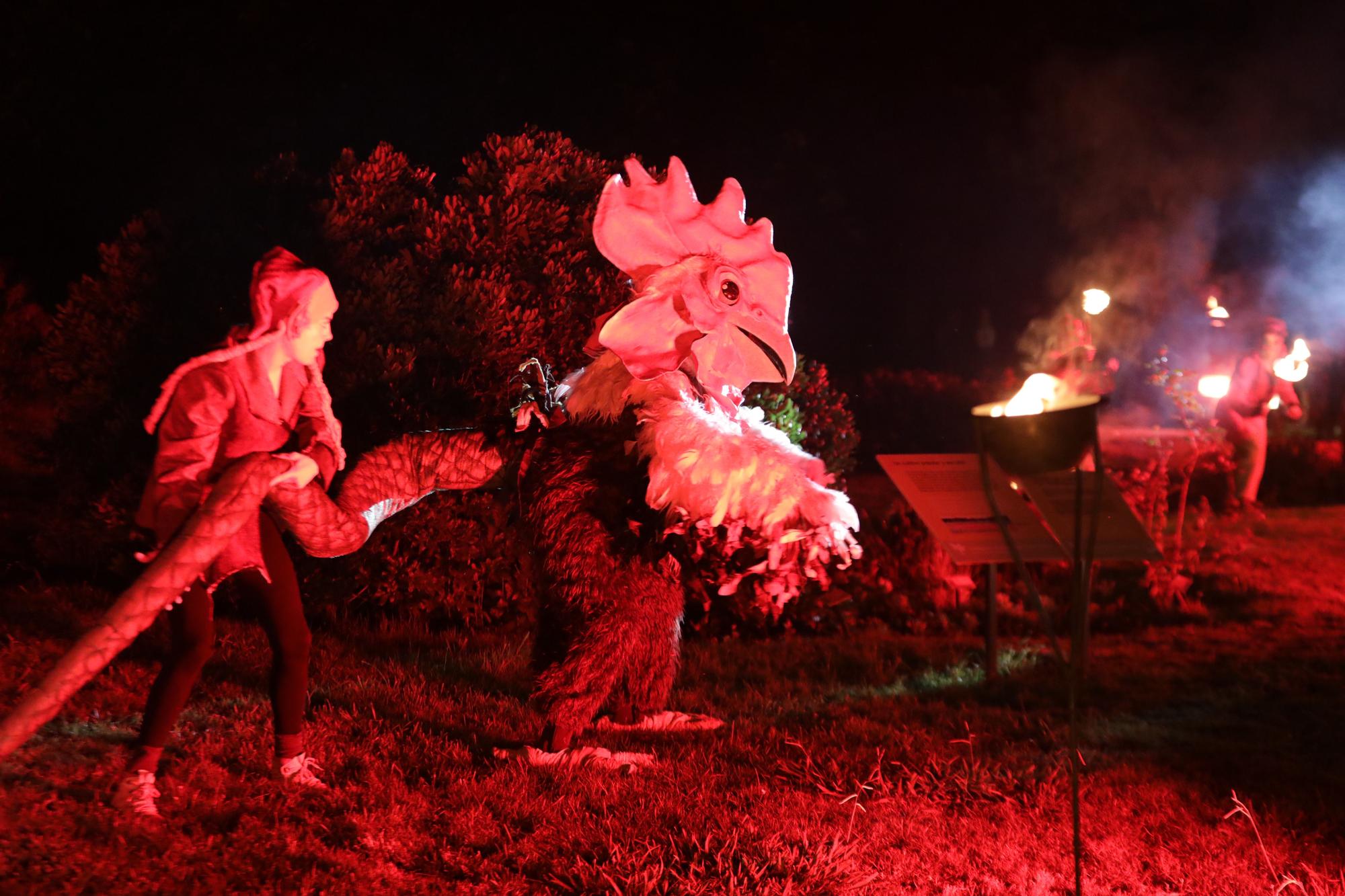 En imágenes: El Jardín Botánico de Gijón acoge las Noches Mágicas