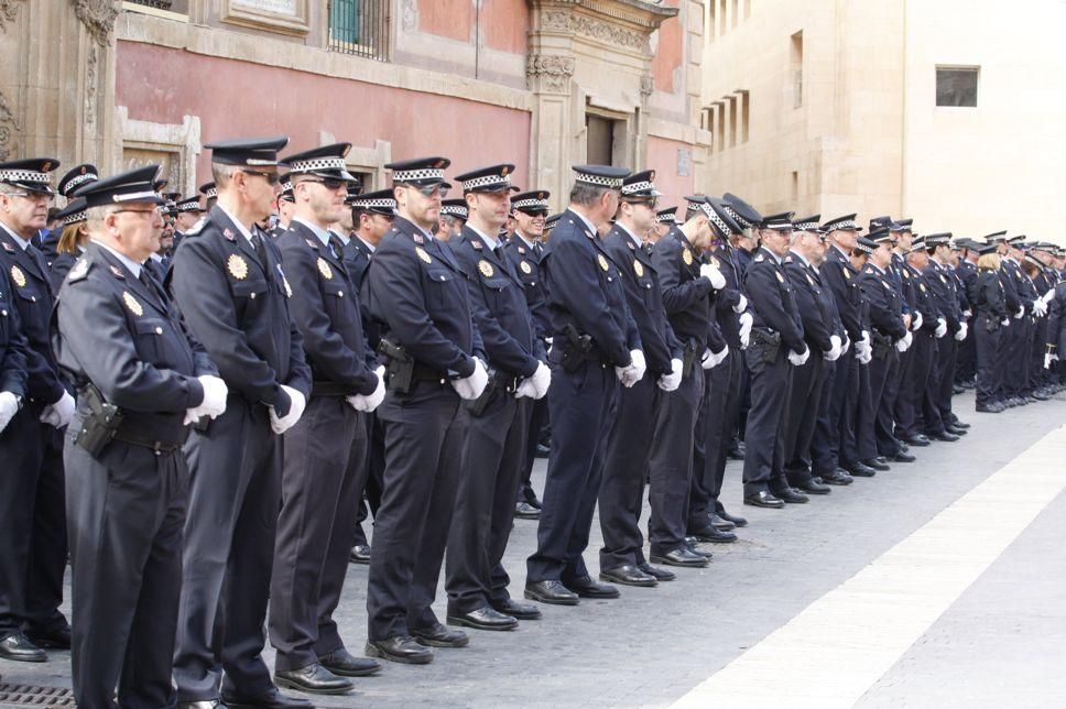 La Policía de Murcia celebra a su patrón