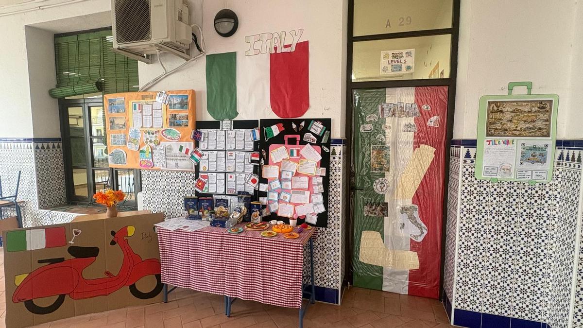 Parte las actividades organizadas por el CEIP Caballeros de Santiago sobre ‘La vuelta al mundo en 80 días’.