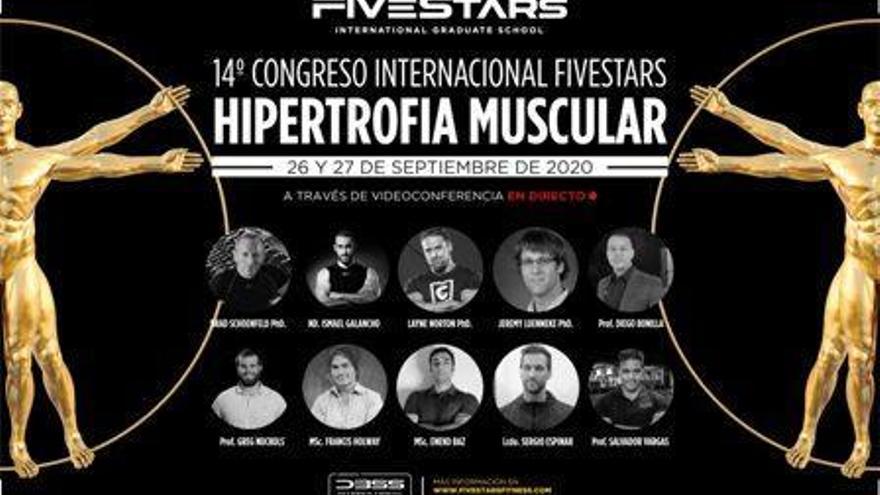 Éxito en el Congreso Virtual más importante del mundo sobre hipertrofia organizado por FiveStars