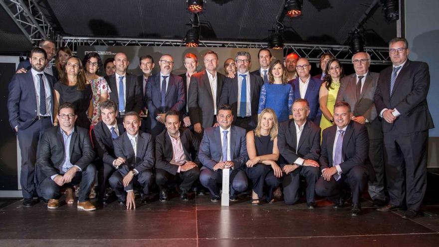 El IVI, Edicom, Caixa Popular, GB Consultores y Velarte triunfan en la gala del Márketing valenciano