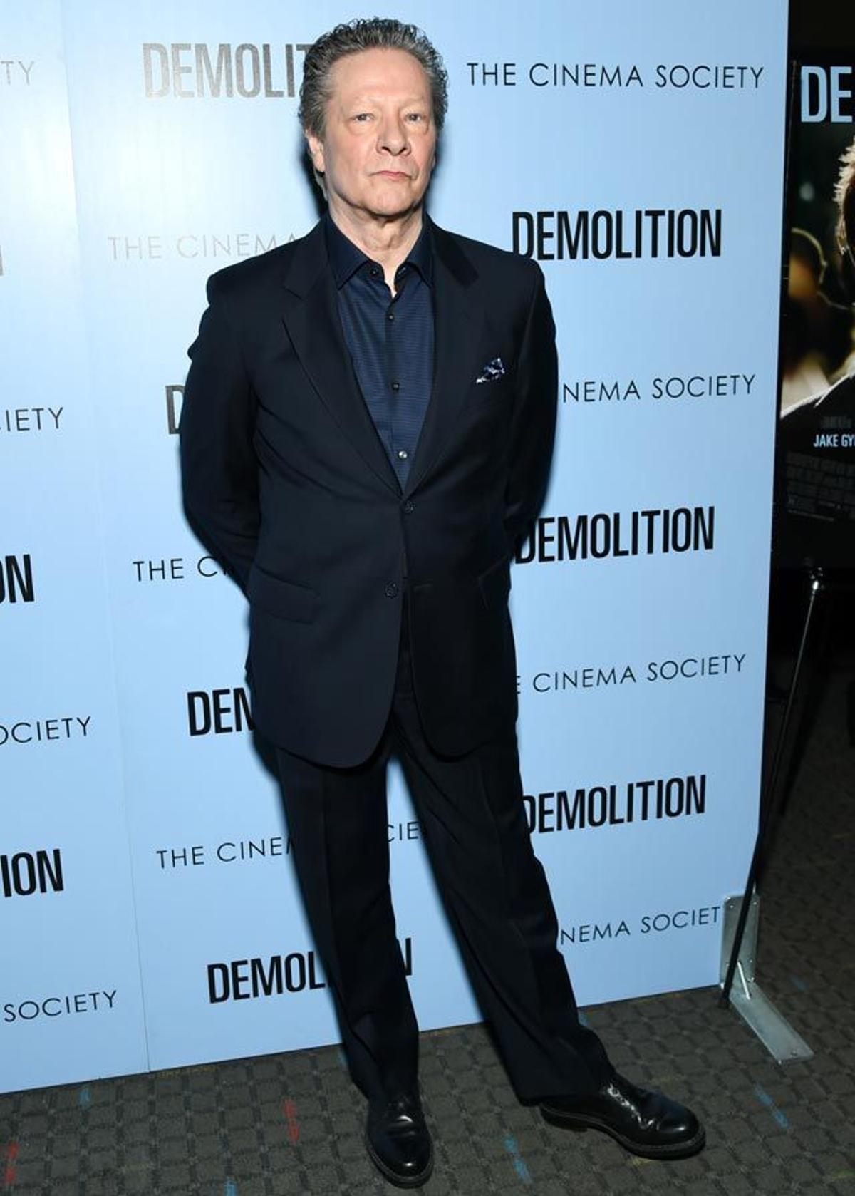 Chris Cooper, en el pase especial de Demolition en Nueva York.