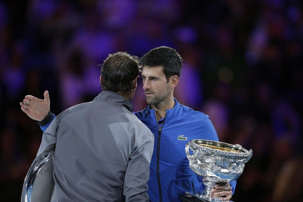 Final del Open de Australia: Djokovic-Nadal