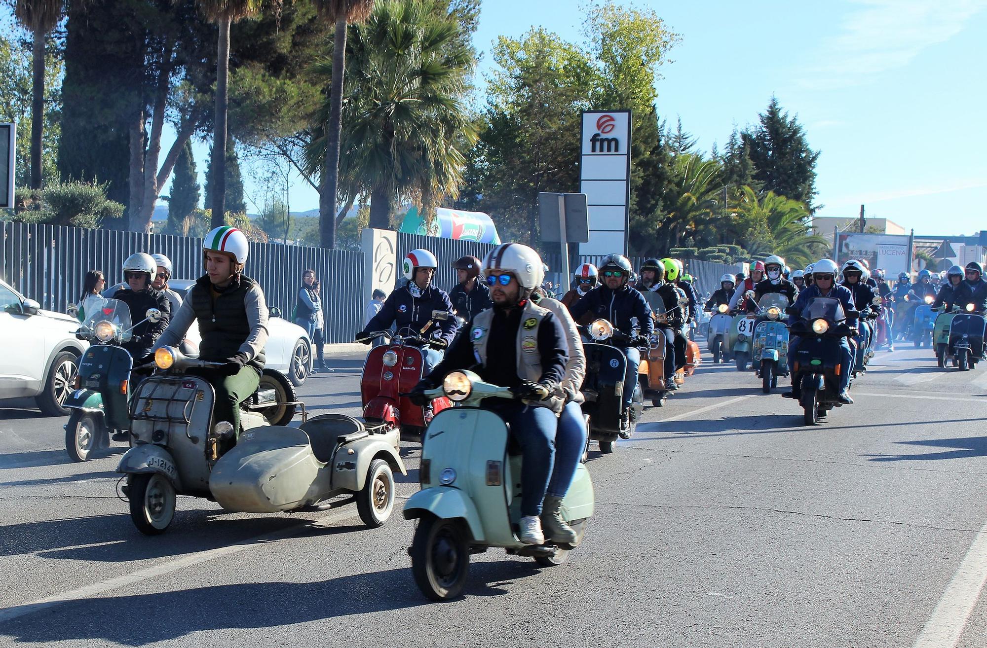 En vespa por la Subbética