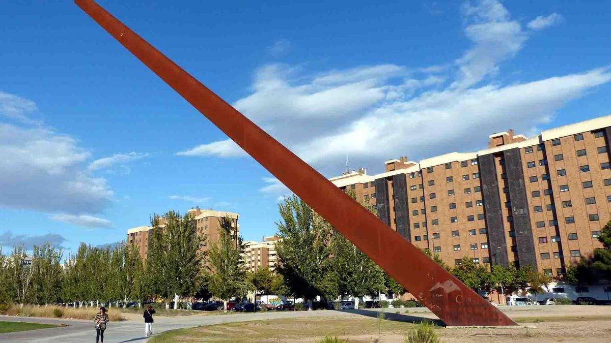 El reloj solar del Parque de Oriente está reconocido por el Récord Guinness como el mayor del mundo.