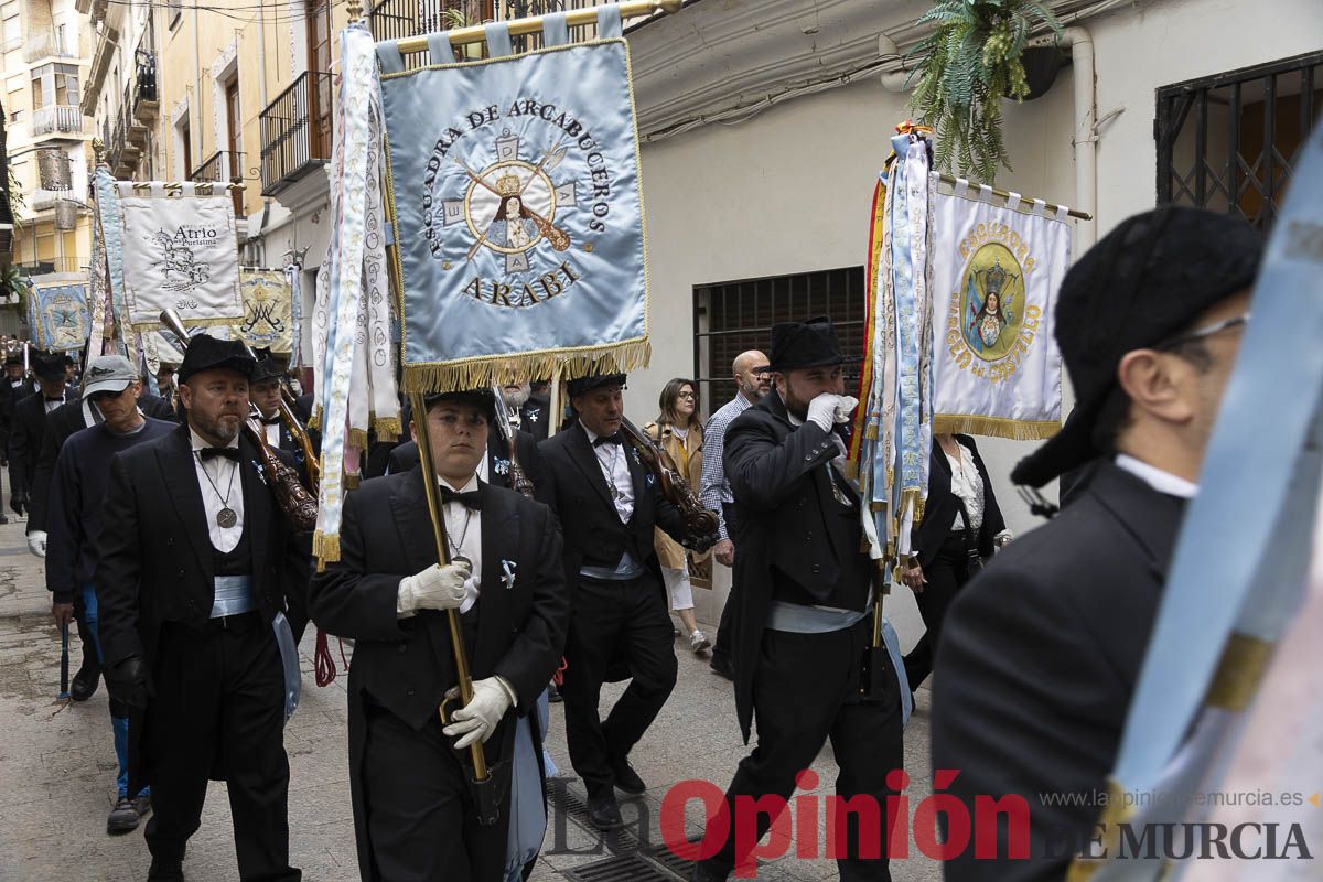 Las Fiestas de Yecla y peregrinos de Lorca llegan a Caravaca