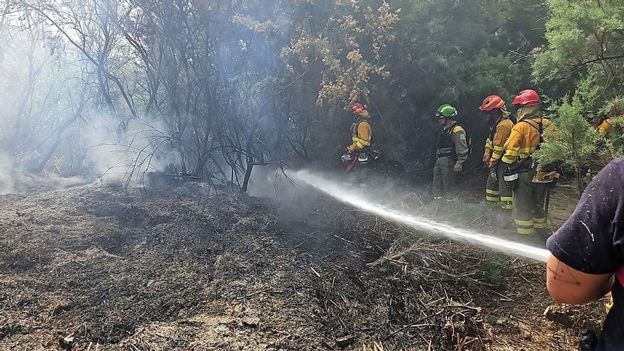 Zona en la que se ha producido el fuego